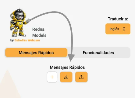 Menú de Gestión de Mensajes Rápidos